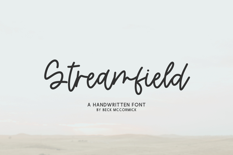 Modern Calligraphy Font Image 21