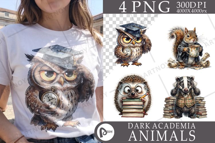 Library Animal Burnout Sublimation