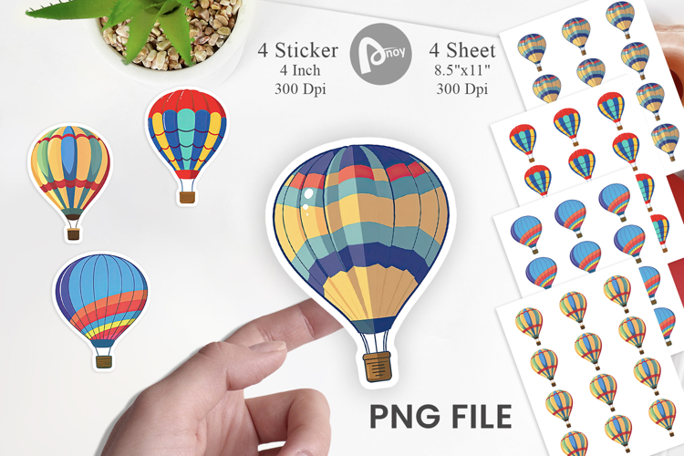 Hot Air Balloon Png Image 11