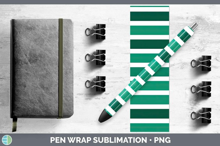GorgeousStripes Pen Wrap design.