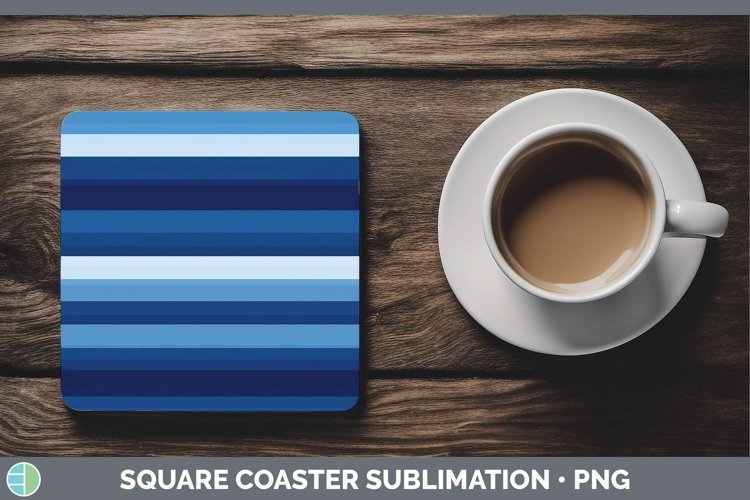 GorgeousStripes Square Coaster design.