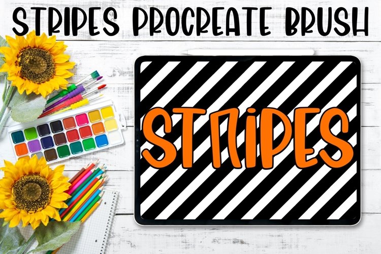 StripesSt Procreate Brush