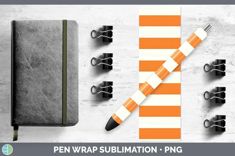 GorgeousStripes Pen Wrap design.