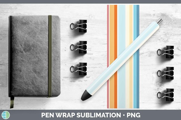 GorgeousStripes Pen Wrap design.
