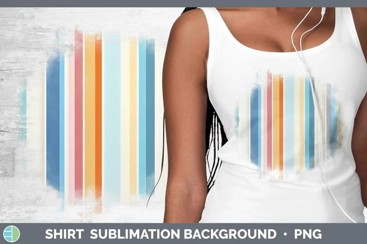 Stripes Rainbow Shirt Sublimation Sublimation Background Des