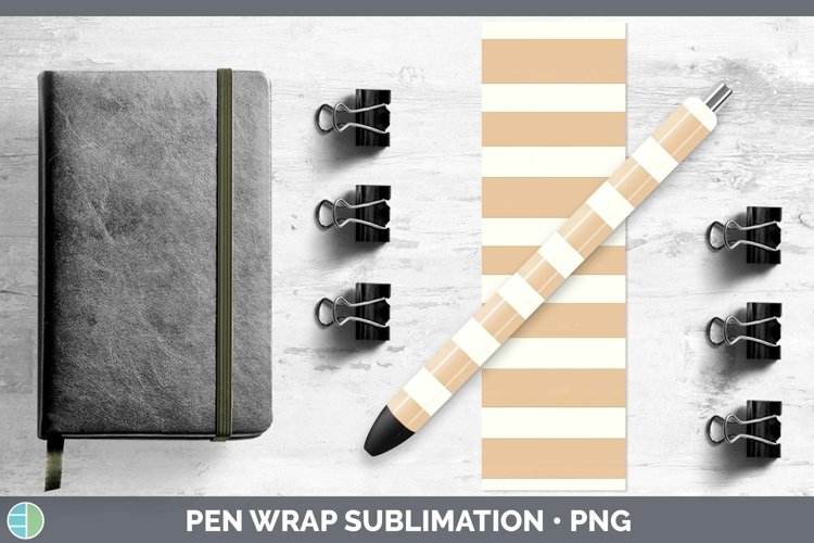 GorgeousStripes Pen Wrap design.