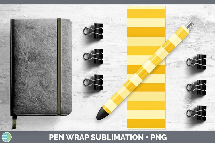 GorgeousStripes Pen Wrap design.