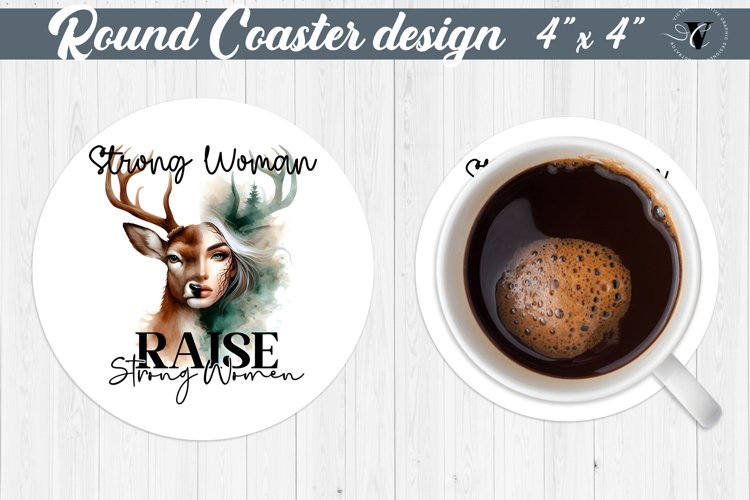 Round Coaster | Strong woman