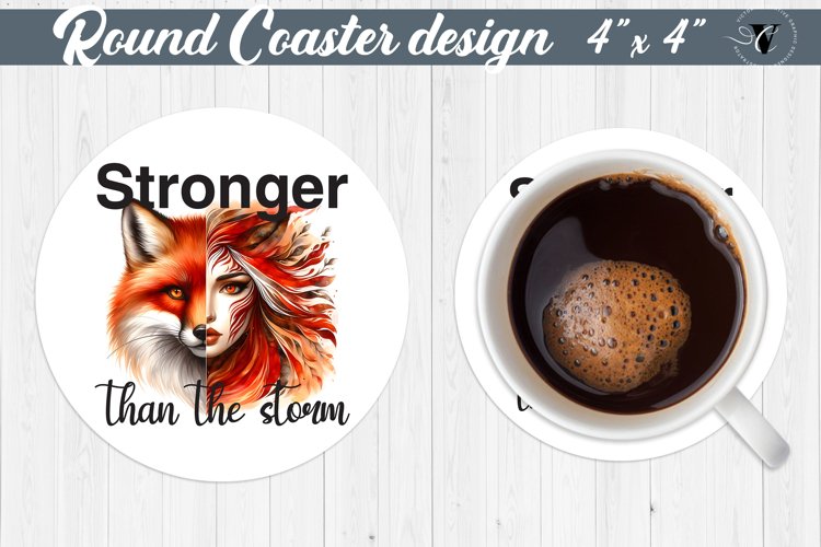Round Coaster | Strong woman