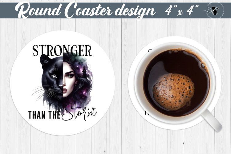 Round Coaster | Strong woman