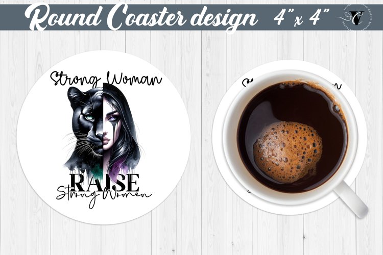 Round Coaster | Strong woman