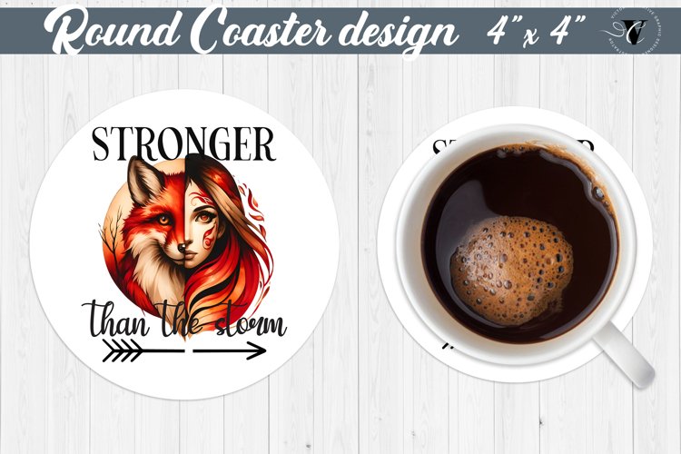 Round Coaster | Strong woman