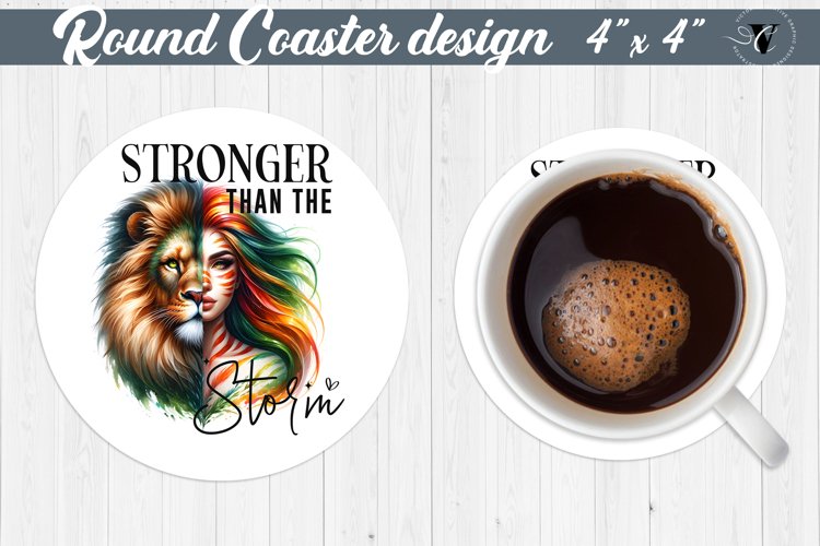 Round Coaster | Strong woman