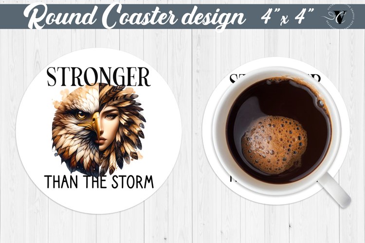 Round Coaster | Strong woman
