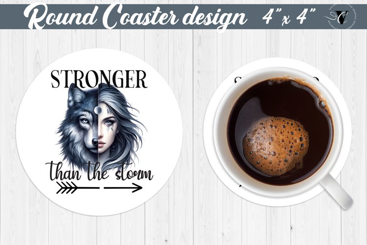 Round Coaster | Strong woman