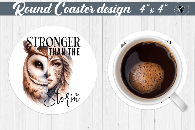 Round Coaster | Strong woman