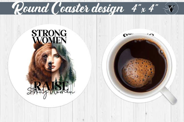 Round Coaster | Strong woman