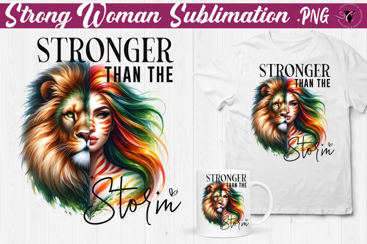 Woman sublimation | Strong woman clipart