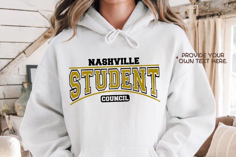 Student council svg, Student government shirt svg
