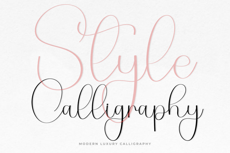 Style Calligraphy