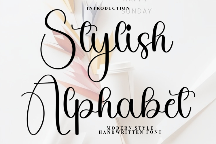 Stylish Alphabet