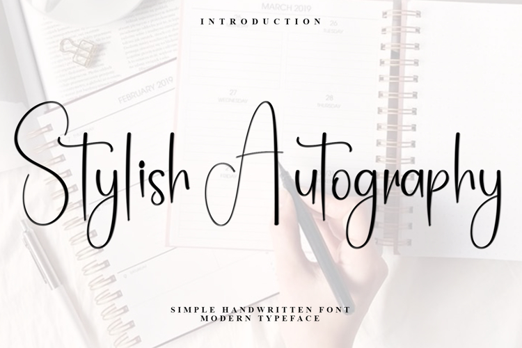Stylish Autography