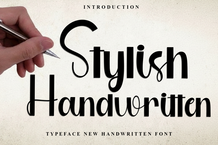Stylish Handwritten