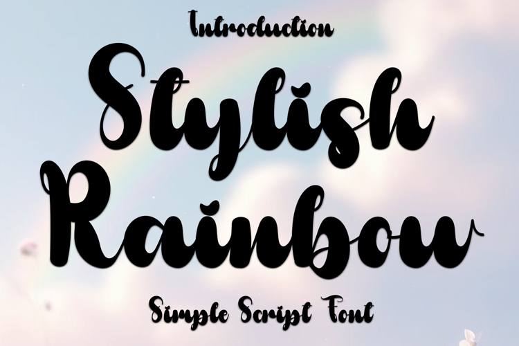 Stylish Rainbow