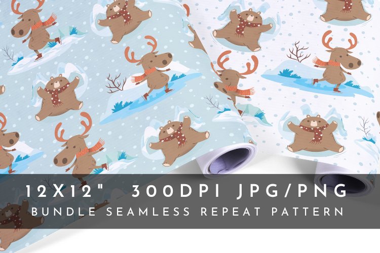 Winter Animals Clipart Image 6