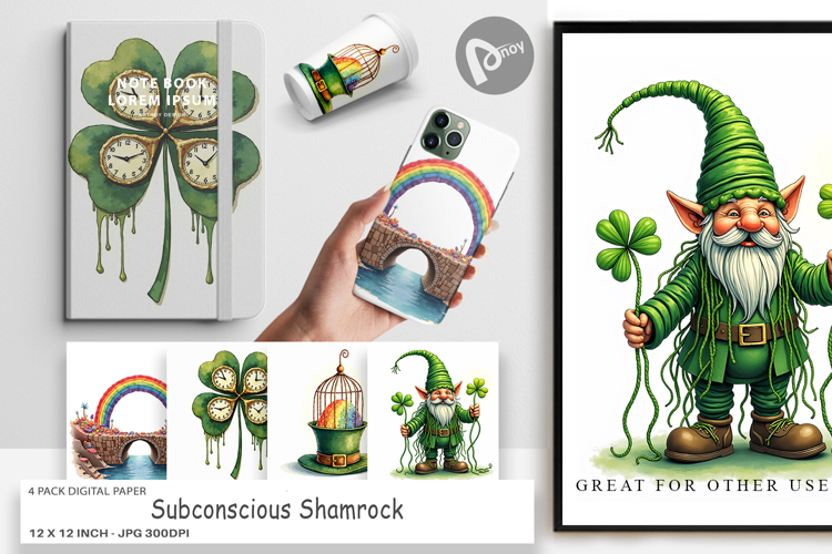 St Patricks Day Sublimation Image 3