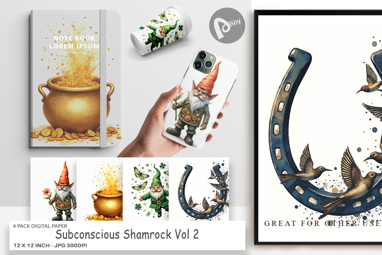 St Patricks Day Sublimation Image 2