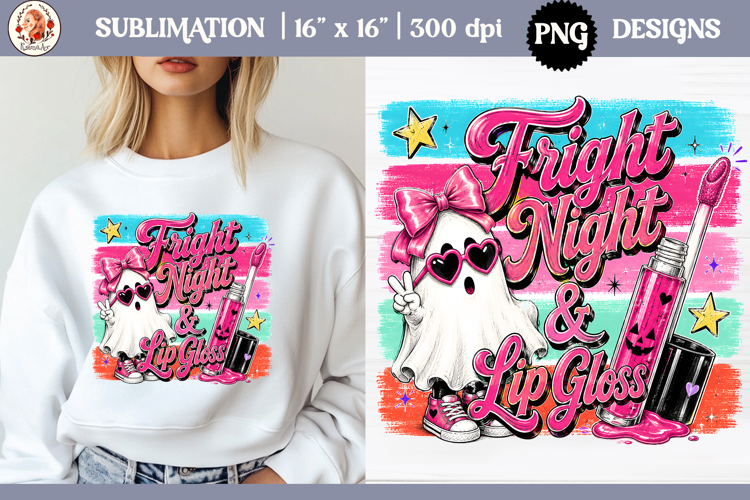 Cute girly Halloween sublimation PNG|Coquette Pink Halloween