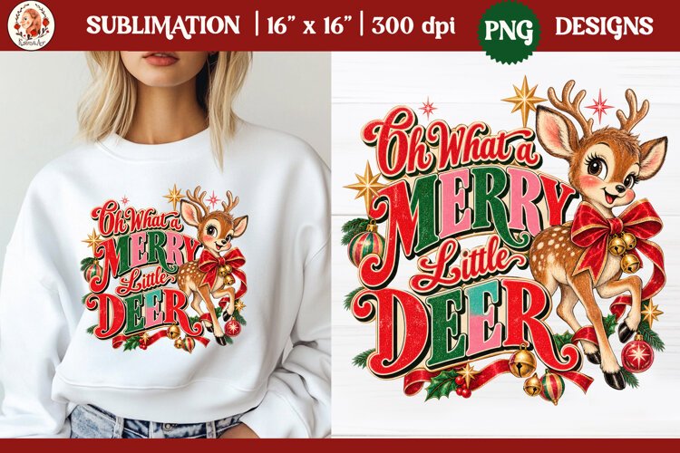 Vintage Holiday Shirt Design.Retro Christmas Sublimation PNG example image 1