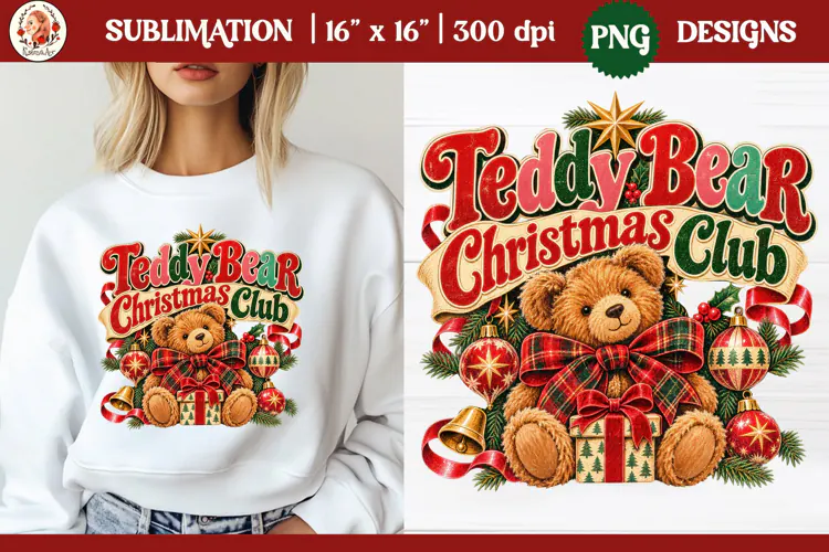 Vintage Holiday Shirt Design.Retro Christmas Sublimation PNG