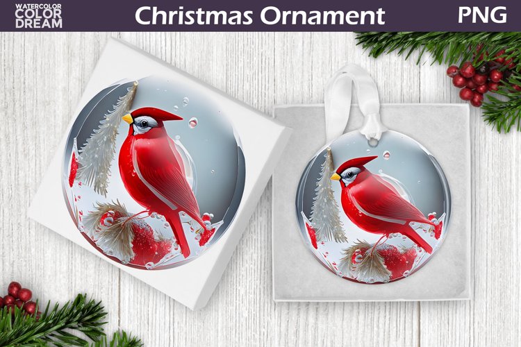 Christmas Ornament Sublimation Designs Image 2