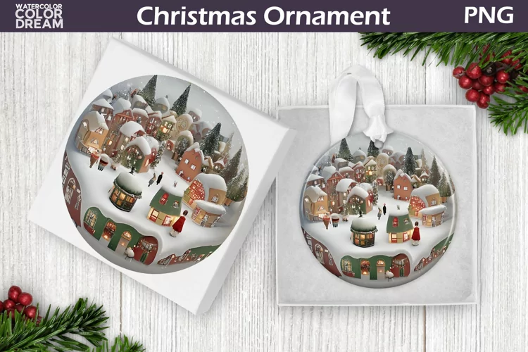 Vintage Christmas Ornament PNG | Christmas Ornament