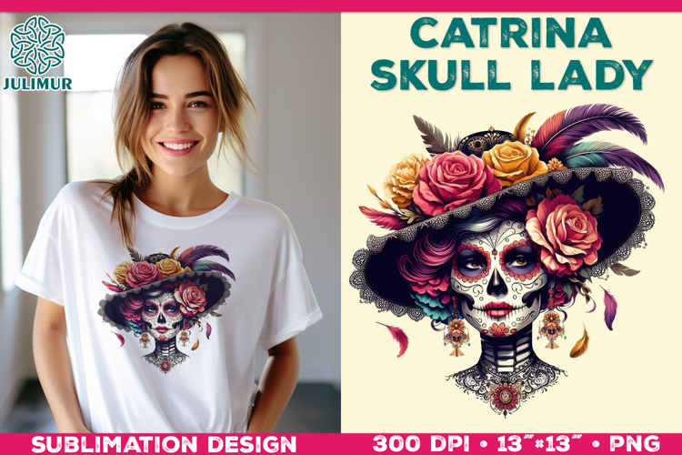 Sugar Skull Clipart Image 6