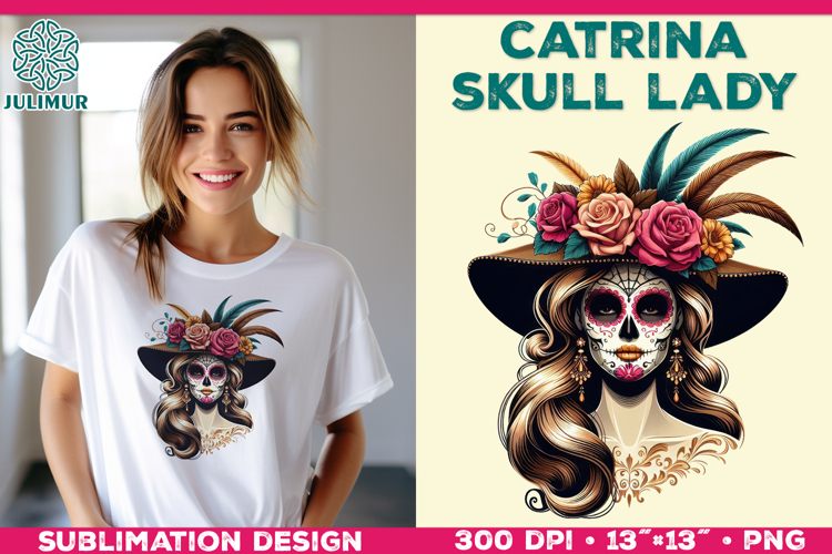 Sugar Skull Clipart Image 3