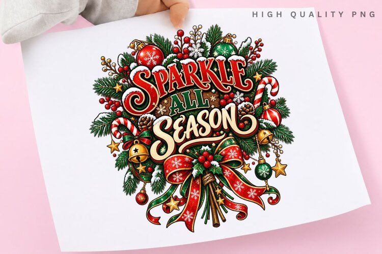 Sparkle All Season Christmas Holiday Festive Winter Decor example image 1