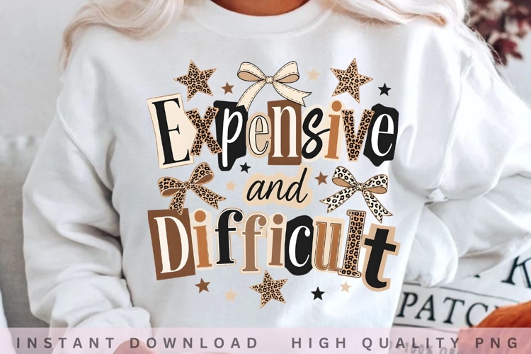 Expensive And Difficult Leopard PNG Bundle example image 1