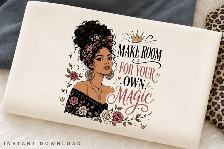 Make Room For Your Own Magic PNG Sublimation Design