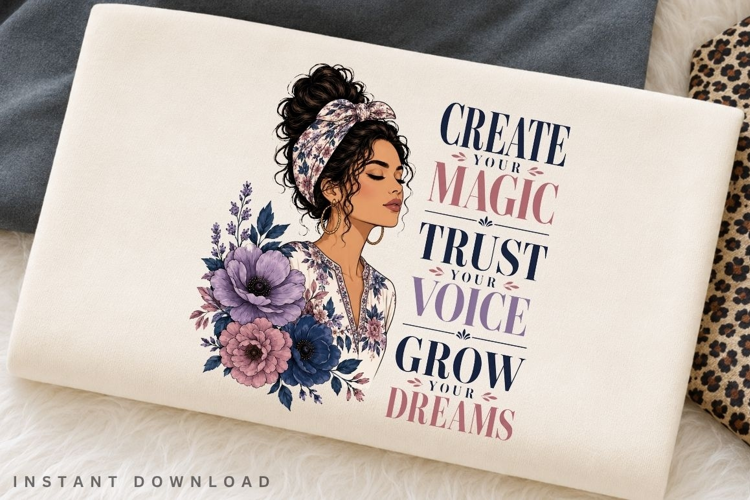 Be Your Own Kind Of Beautiful PNG Sublimation Design