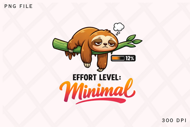 Cartoon Sloth Image 8