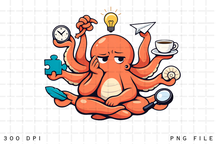 Octopus Cartoon Image 22