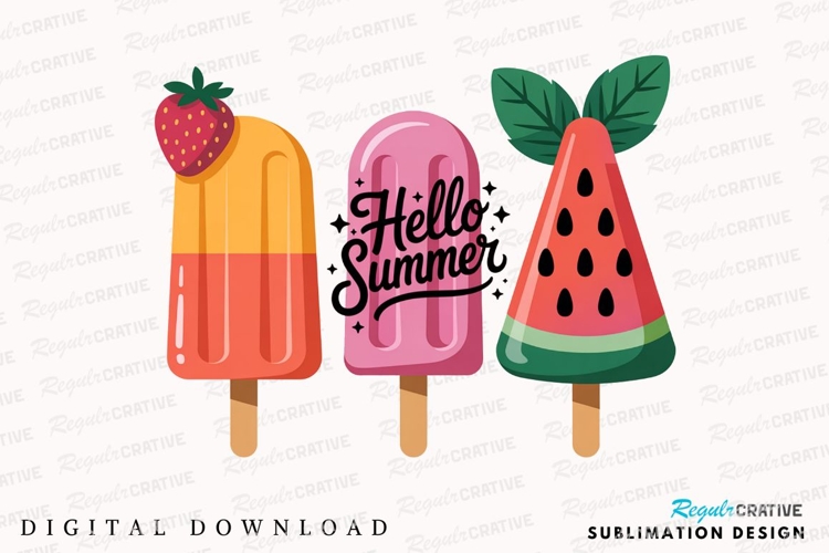 Popsicle Clipart Image 13