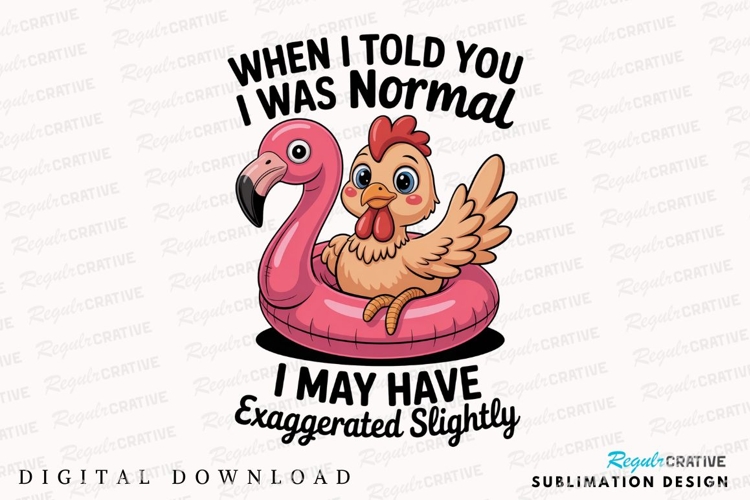 Cartoon Flamingo Image 8
