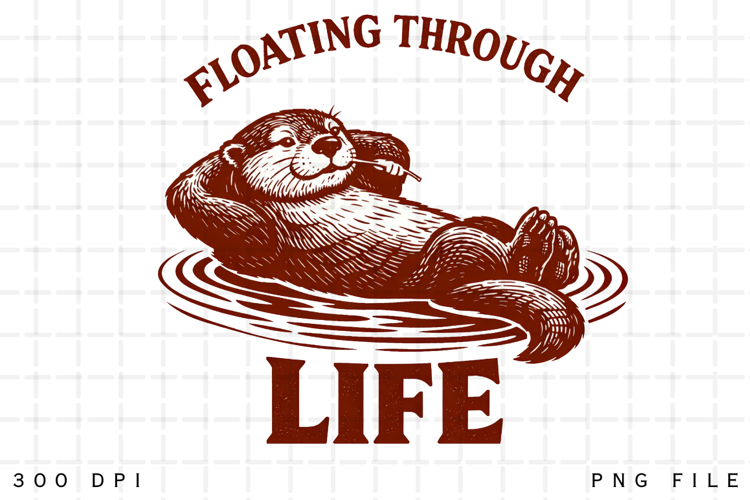 Otter Illustration Image 15