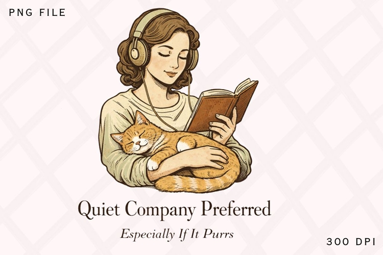 Quiet Company Preferred Especially If It Purrs PNG