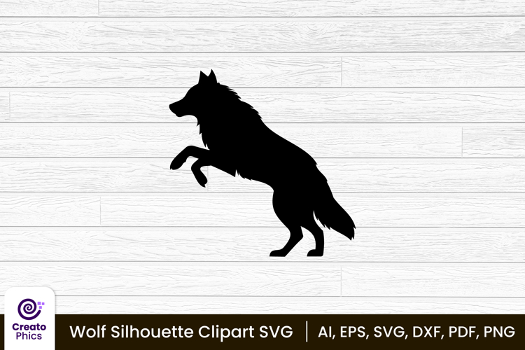 Wolf Silhouette Image 10