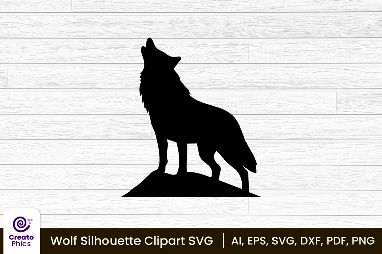 Wolf Silhouette Image 15